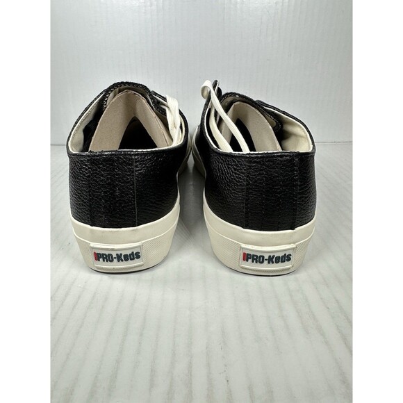 Size 11 Pro-Keds Royal Lo Lace Up Black Shoes Sneaker Mens PH61439 NEW - Picture 5 of 8
